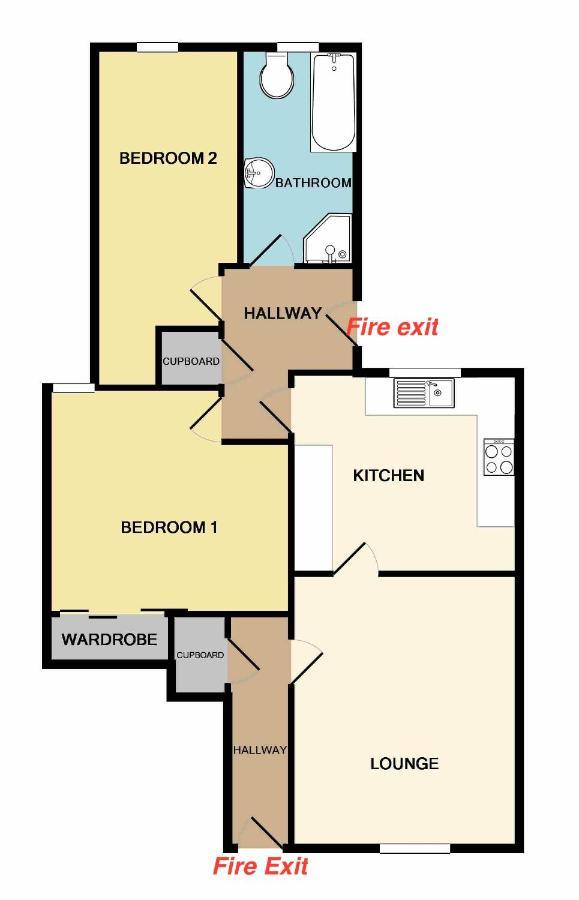 Newly Refurbished 2 Bedroom Flat On Nc500 Route Wick  Exterior foto
